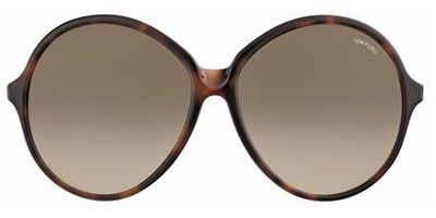 Authentic Tom Ford Sunglasses RHONDA TF187 Color HAVANA / BROWN